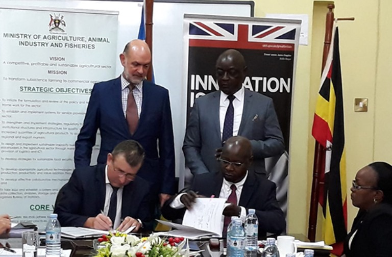 Colas in deal for £100 million Uganda project