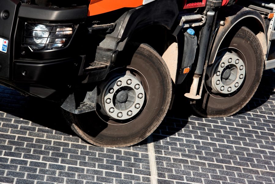 Colas trials its innovative solar road solution, Wattway