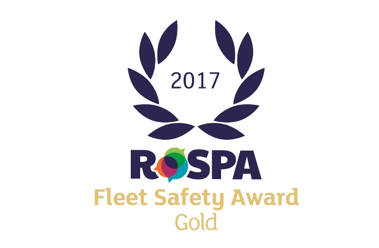 ROSPA Fleet Safety Award gold
