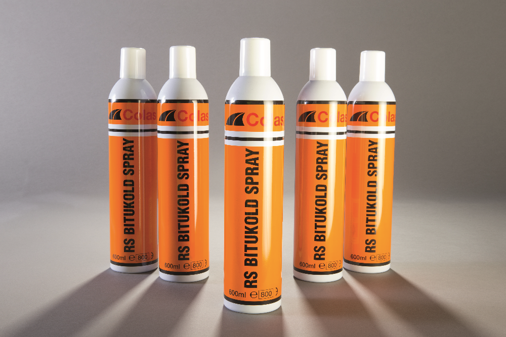 Colas RS Spray Product Bottles Packaging