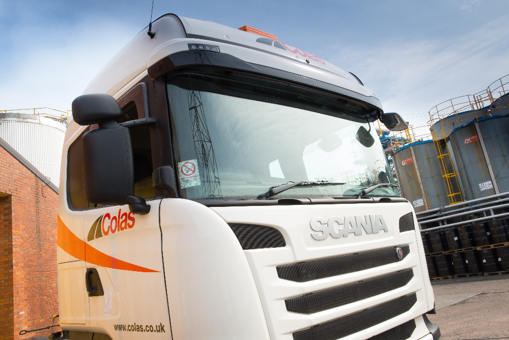Colas Truck Logo SCANIA