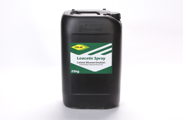 Leocatic Spray, Bitumen Emulsion Spray For Footways