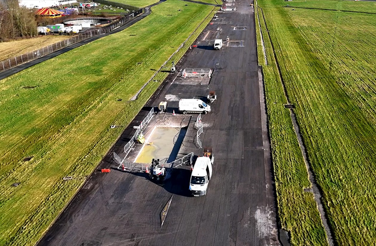 Manchester Airport Taxiway Reconstruction