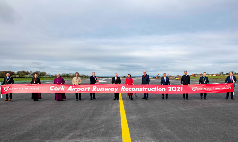 Cork Airport runway reconstruction complete