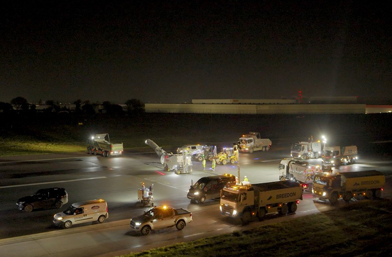 Colas Completes East Midlands Runway Improvements
