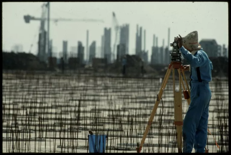 Illustration of Jakarta, Indonesia (1981) - Ceng Kareng International Airport