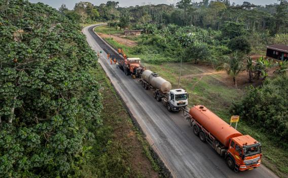 Chantier Recycol au Gabon