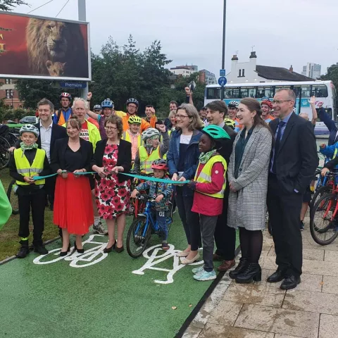 Illustration of Leeds Superhighway Cycle Route
