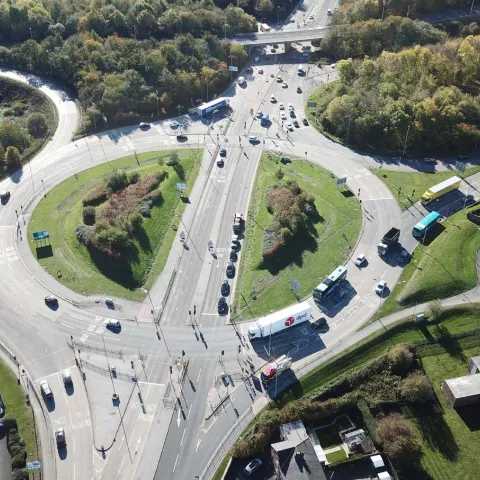 Illustration of M62 Motorway Upgrade